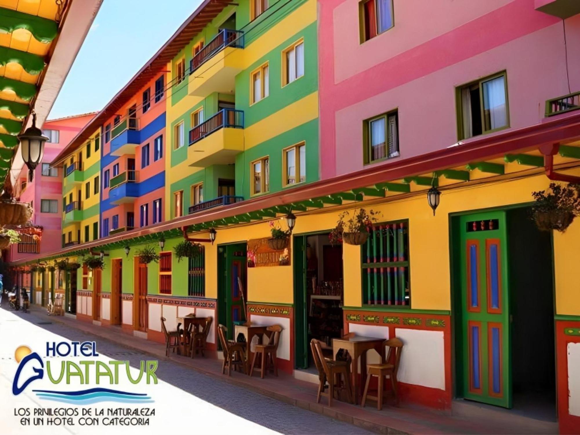 Hotel Guatatur Guatapé Dış mekan fotoğraf