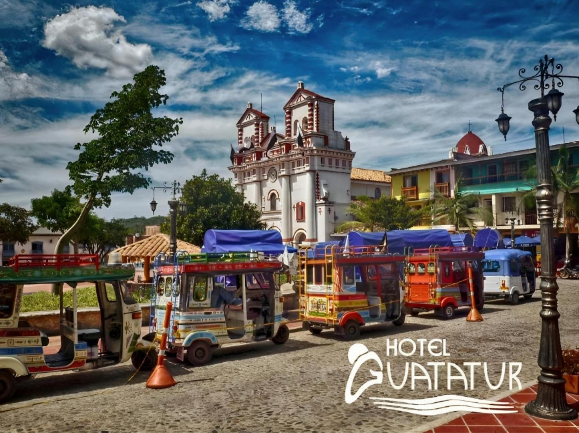 Hotel Guatatur Guatapé Dış mekan fotoğraf